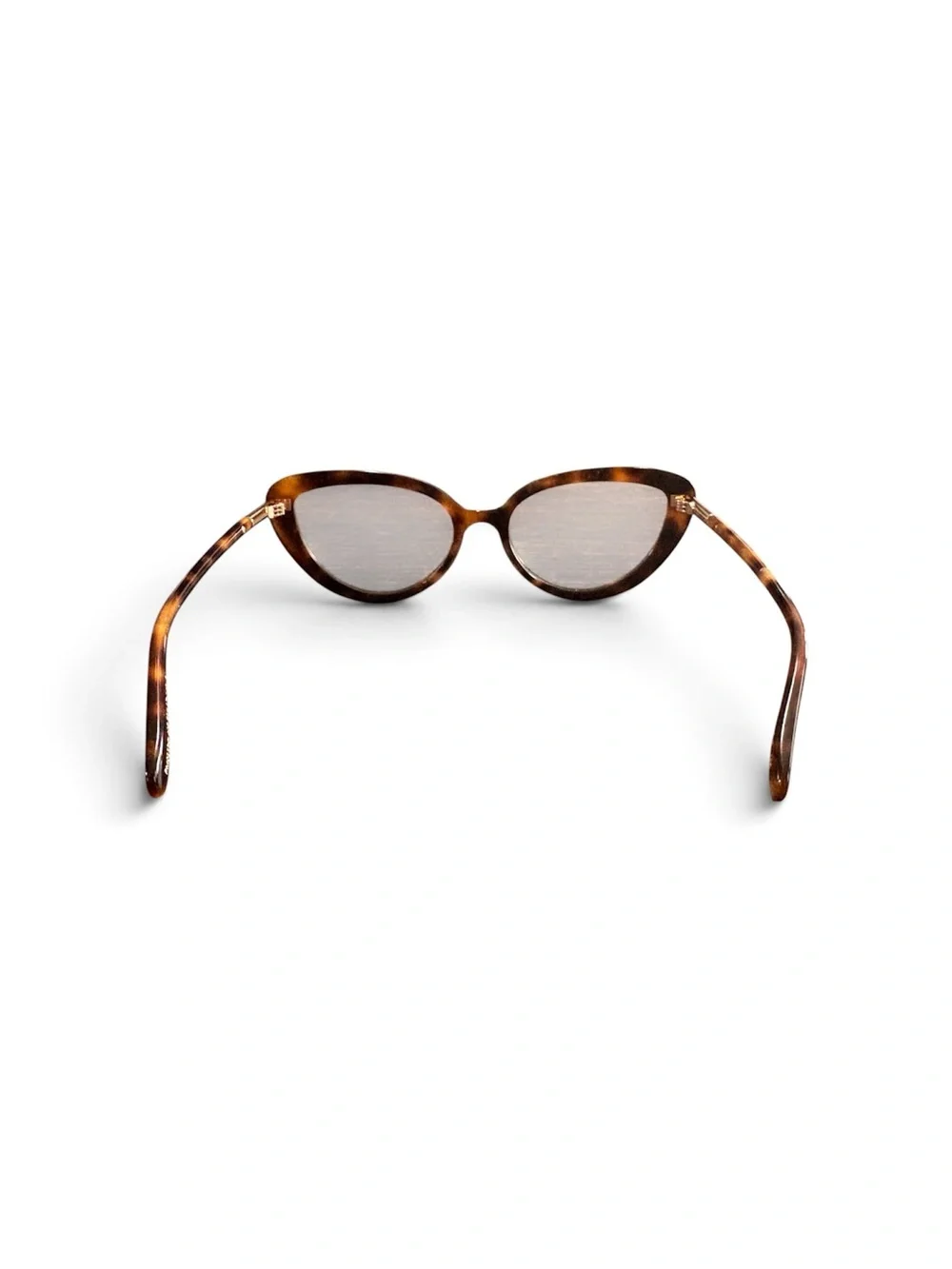Pomellato Tortoiseshell Cat-Eye Glasses with Red Case